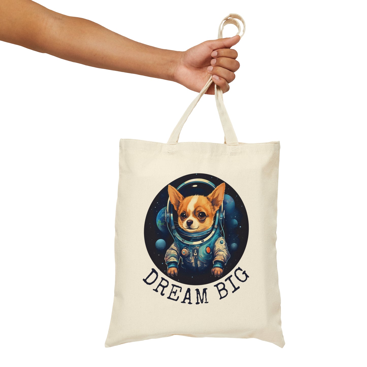 Dream Big tote bags