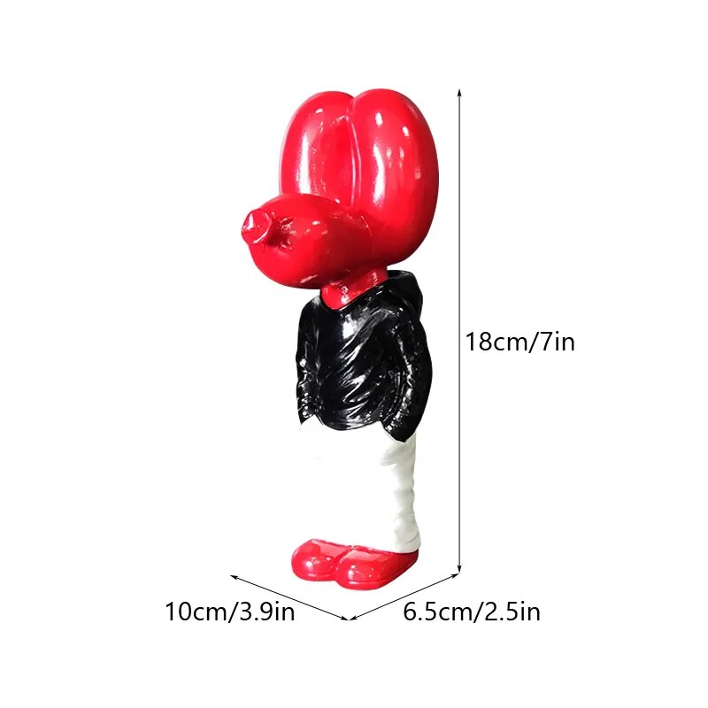 red balloon dog